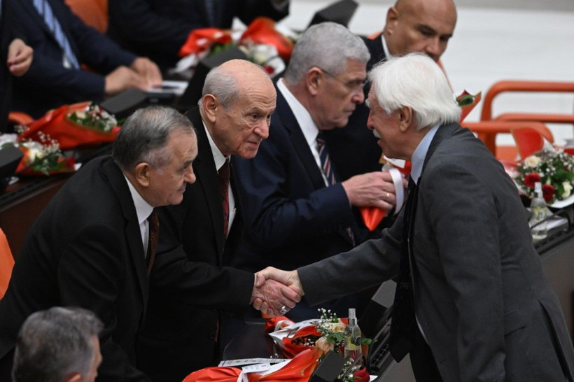 Meclis'teki resepsiyondan çarpıcı kareler - Resim: 74