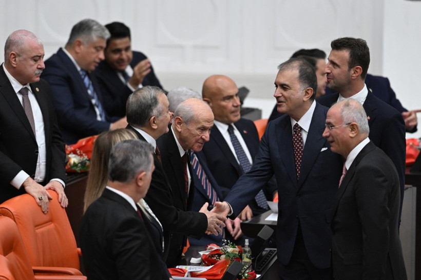 Meclis'teki resepsiyondan çarpıcı kareler - Resim: 78