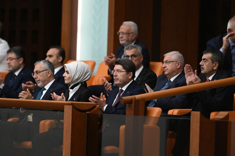 Meclis'teki resepsiyondan çarpıcı kareler - Resim: 81