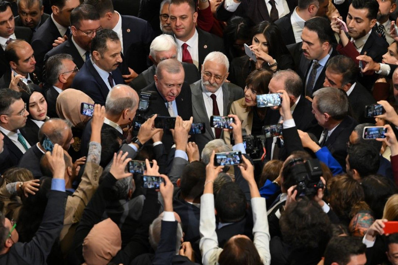 Meclis'teki resepsiyondan çarpıcı kareler - Resim: 13