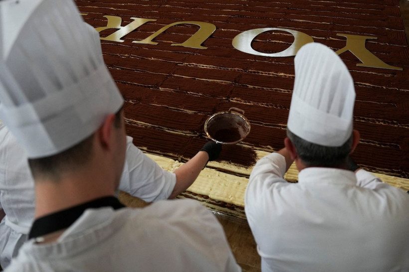 Dünyanın en büyük tiramisu tatlısı yapıldı - Resim: 5