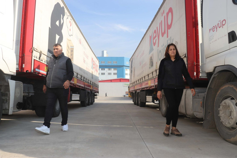 Kadın TIR şoförü hayalini gerçekleştirdi: “Eşimle yollarda karşılaşıyoruz” - Resim : 2