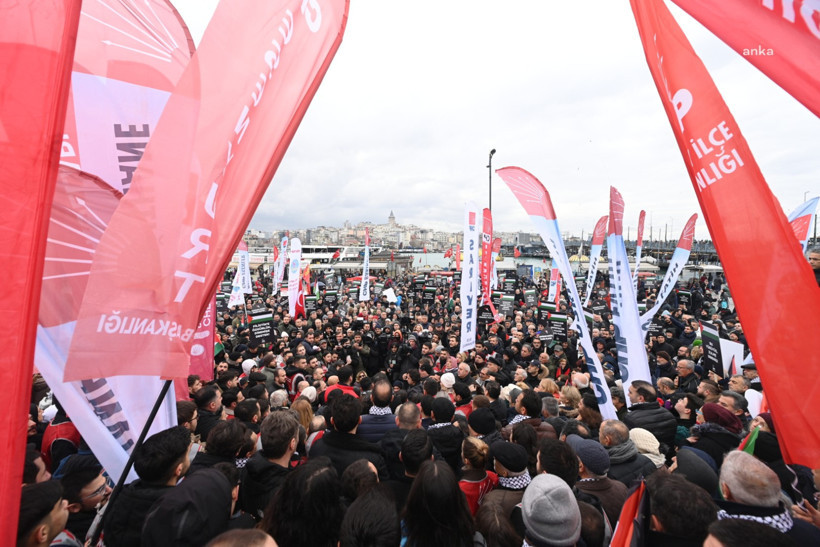 CHP'den Filistin eylemi: Erdoğan'ın aklına sadece seçimde geliyor - Resim : 2