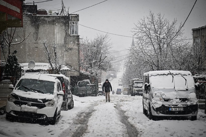 İstanbul'un karla imtihanı - Resim: 10