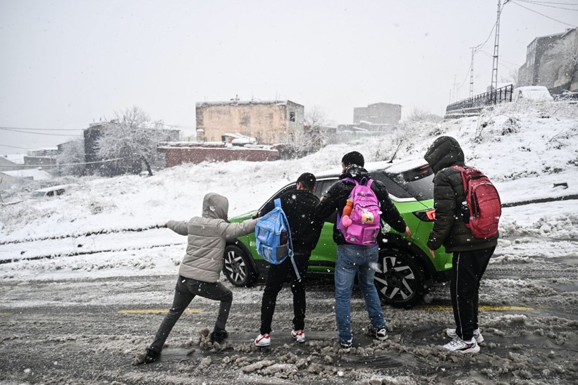 İstanbul'un karla imtihanı - Resim: 11