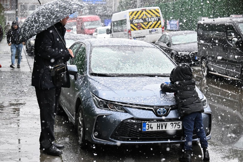 İstanbul'un karla imtihanı - Resim: 16