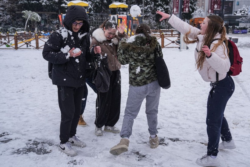 İstanbul'un karla imtihanı - Resim: 21