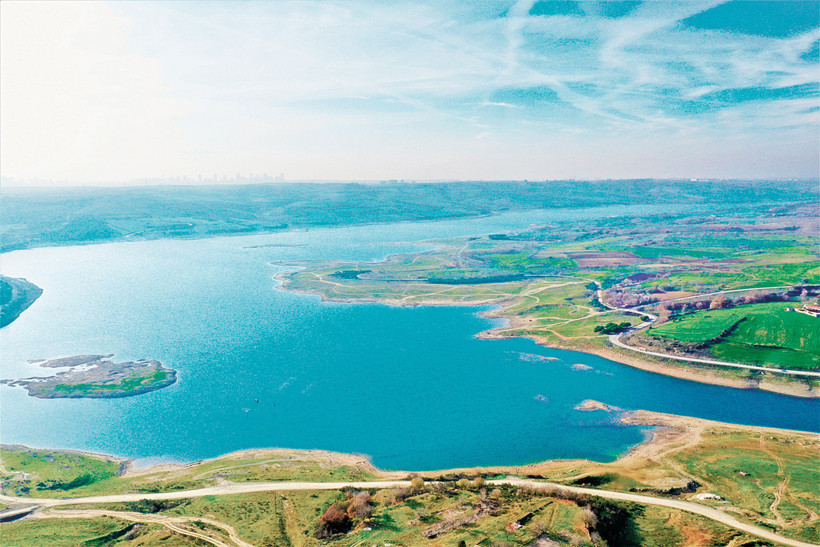 Barajı ranta açtılar - Resim : 1