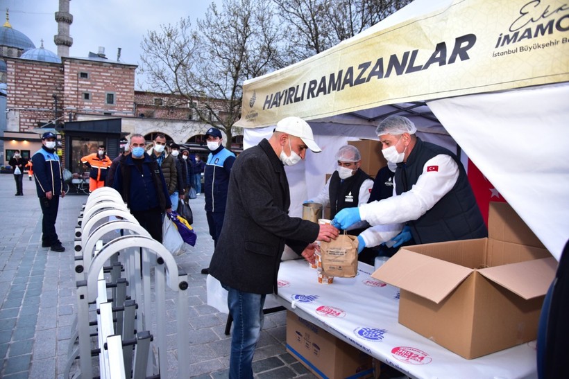 İBB'den Ramazan dayanışması - Resim : 1