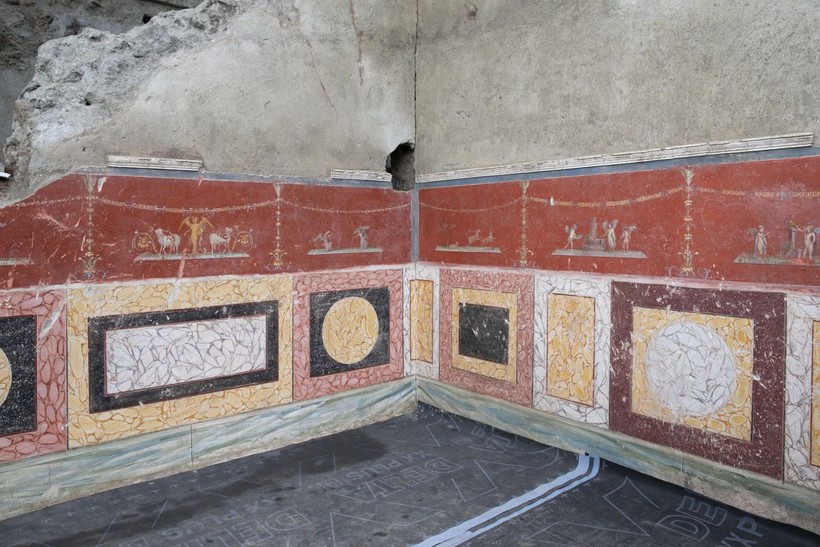 Pompei Antik Kenti'ndeki kazılarda "Gizemler Villası" keşfedildi - Resim: 7