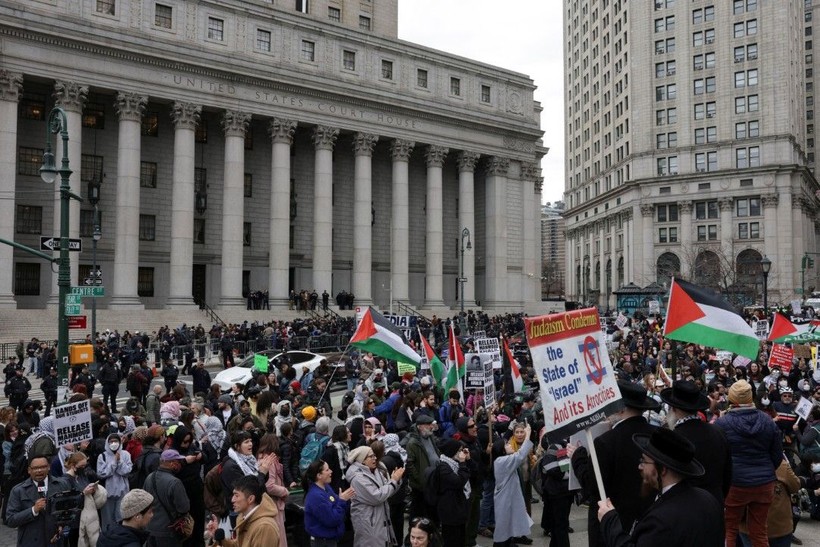 Columbia öğrencileri bu kez Filistinli arkadaşları için ayaklandı - Resim: 9