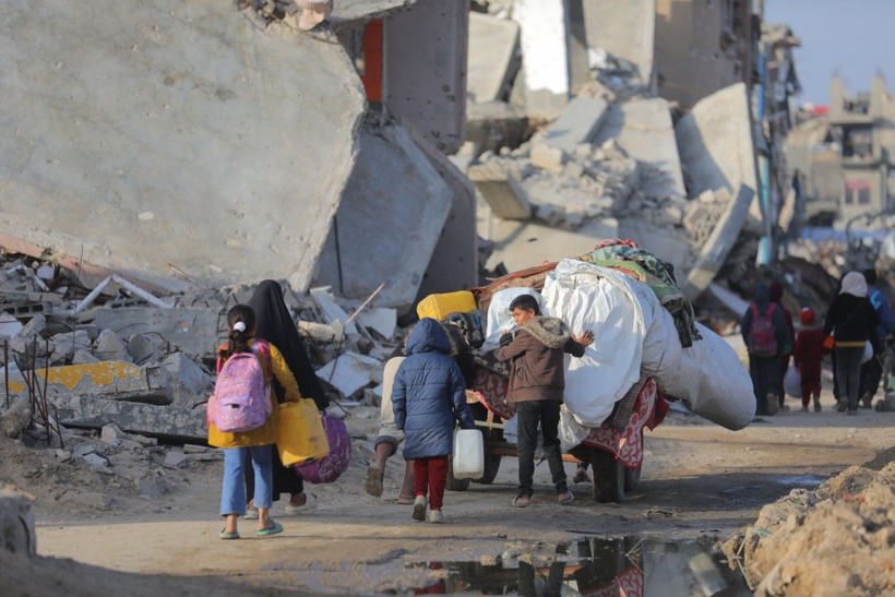 Gazze'de yeniden göç: Refah sınırı kapatıldı - Resim: 17