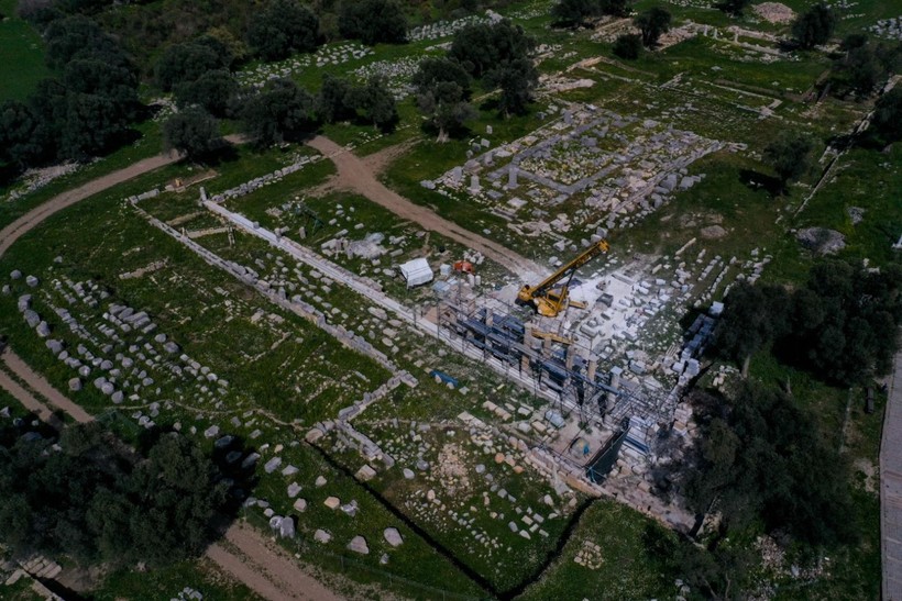 3000 yıllık Dionysos tapınağı yeniden hayat buluyor - Resim: 9