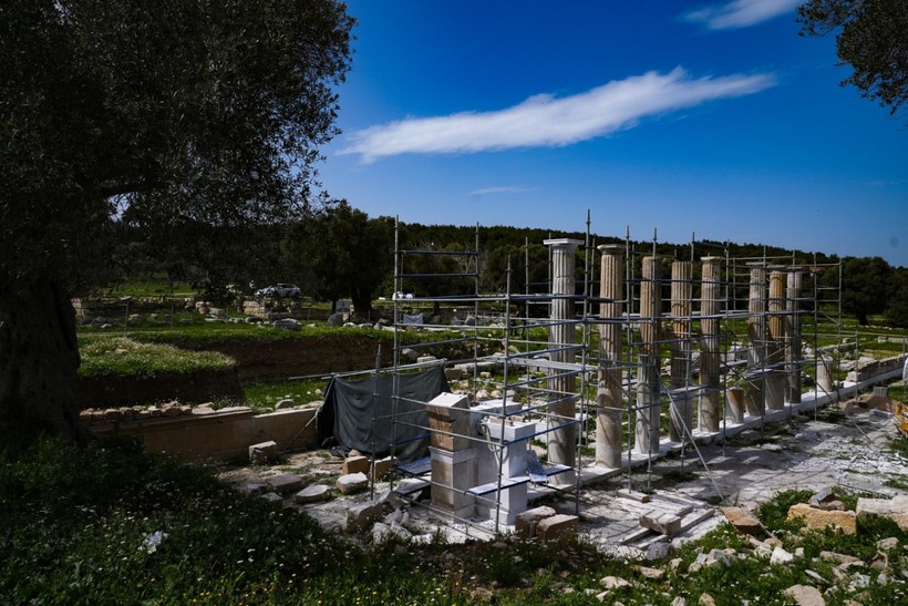 3000 yıllık Dionysos tapınağı yeniden hayat buluyor - Resim: 28