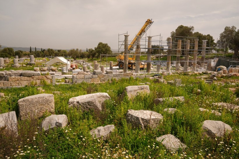 3000 yıllık Dionysos tapınağı yeniden hayat buluyor - Resim: 32