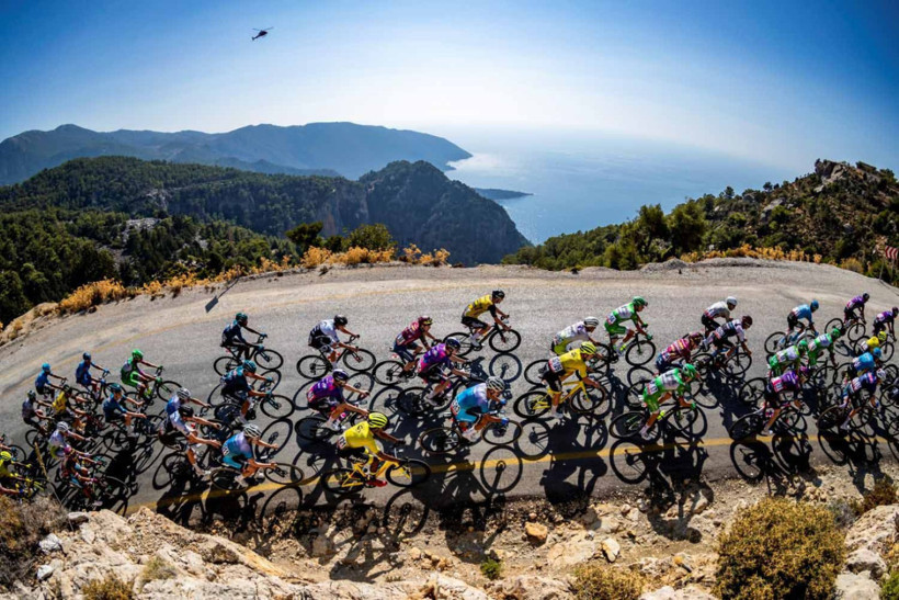 60. Cumhurbaşkanlığı Türkiye Bisiklet Turu başlıyor: Akdeniz'den Ege, doğayla iç içe yarış - Resim : 1