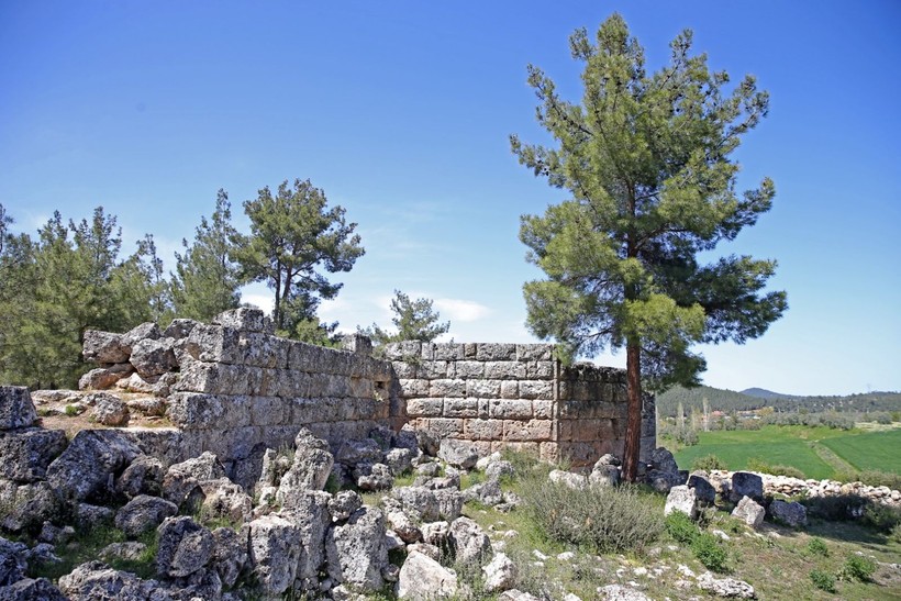 Karya'nın kalbinde tarihe yolculuk: Hyllarima'nın surları ayağa kalkıyor - Resim: 17