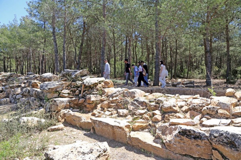 Karya'nın kalbinde tarihe yolculuk: Hyllarima'nın surları ayağa kalkıyor - Resim: 27