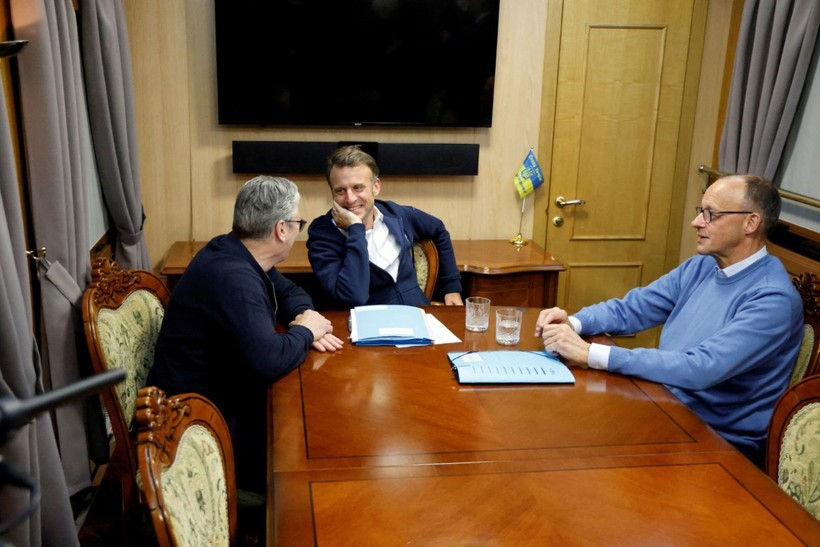 Avrupalı liderler trenle Kiev'e çıkarma yaptı - Resim: 2