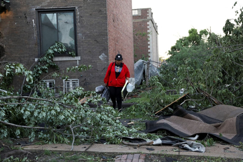 ABD'de şiddetli fırtına: 23 kişi öldü, binlerce yapı hasar gördü - Resim: 8