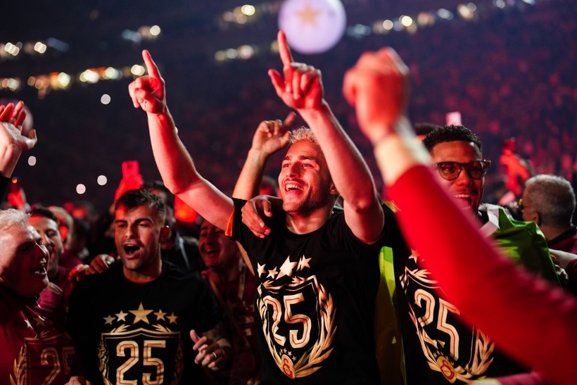 Galatasaray'ın şampiyonluk kutlamalarından özel görüntüler - Resim: 42