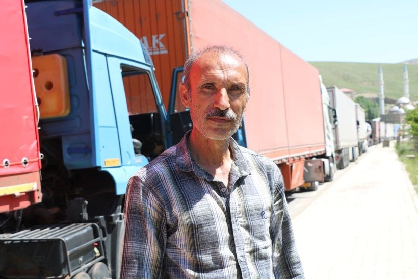 Türkiye-İran sınırında 3 kilometrelik tır kuyruğu - Resim: 2