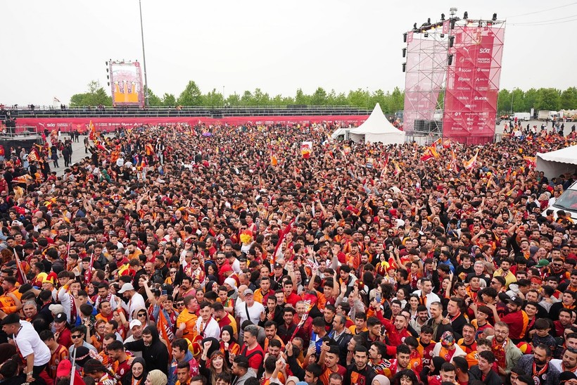 Yenikapı'da Galatasaray coşkusu: Unutulmaz kutlama - Resim: 16