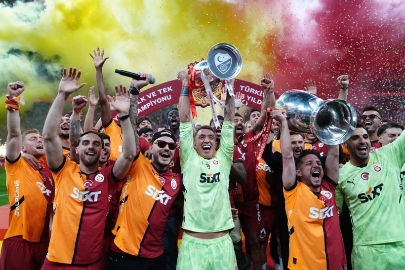 Galatasaray şampiyonluğu bu kez evinde kutladı: RAMS Park'tan çok özel kareler - Resim: 16