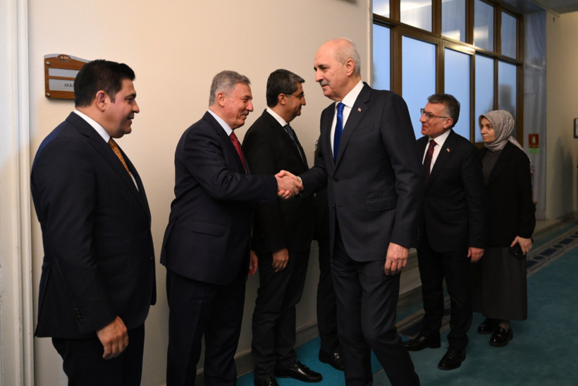 Kurtulmuş, DEM Parti'ye gitti: Meclis kapanmadan komisyonun yapısı belirlenecek - Resim : 3