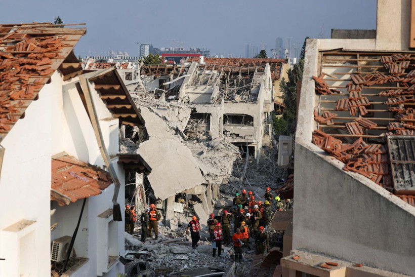 İran İsrail'i vurdu, hasar gün ağarınca ortaya çıktı - Resim: 1
