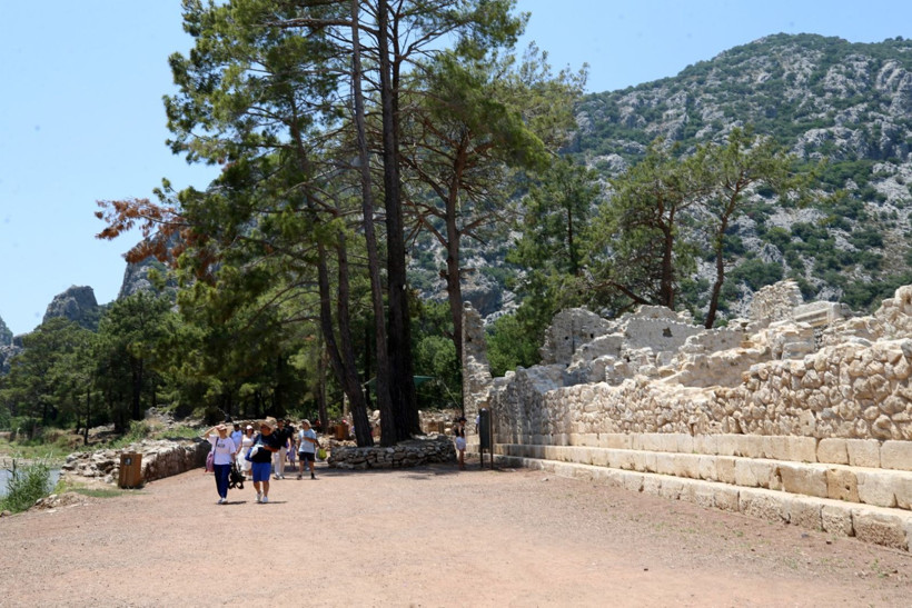 Olympos Antik Kent'te kaya mezarları gezi rotasına dahil edildi - Resim: 18