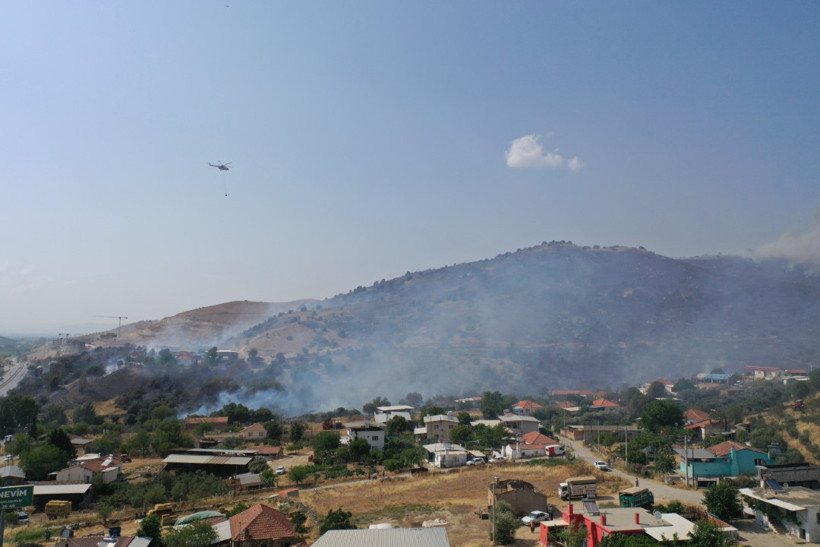 Aydın'daki orman yangını yayılıyor, 3 kişi hastanelik oldu - Resim : 4