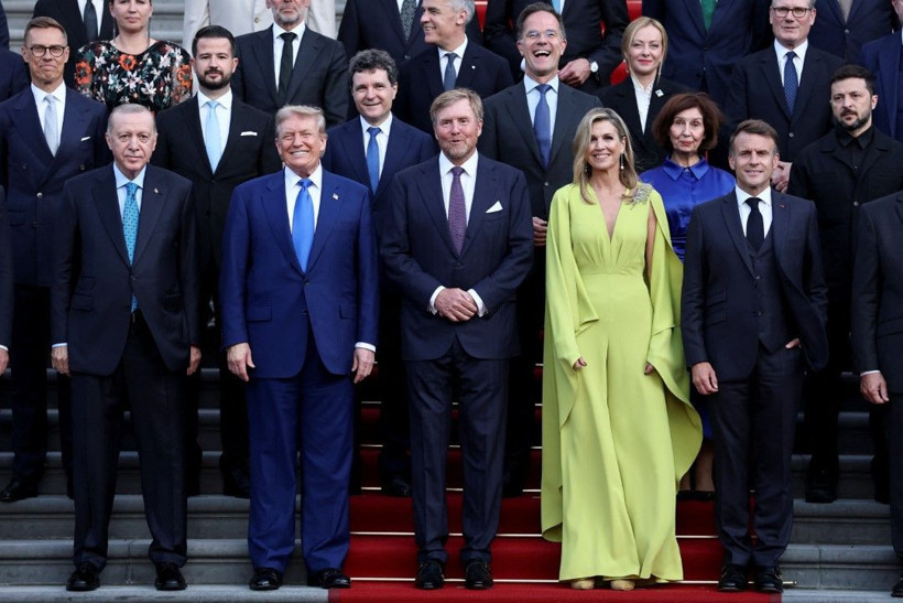 Erdoğan, NATO liderleri aile fotoğrafına katıldı - Resim: 5