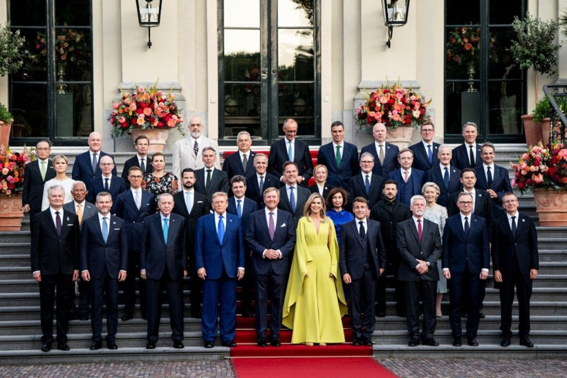 Erdoğan, NATO liderleri aile fotoğrafına katıldı - Resim: 22