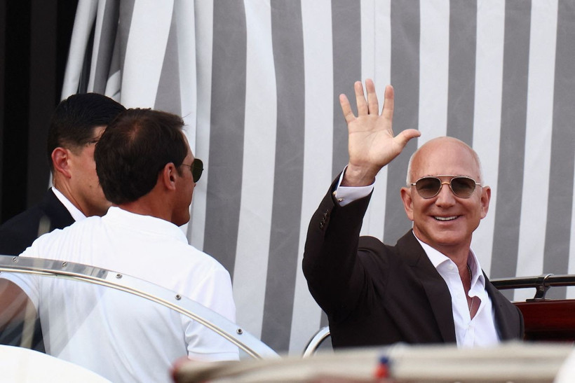 "Yüzyılın düğünü" başladı: Yıldızlar Jeff Bezos- Lauren Sanchez'in gala yemeğine gitti - Resim: 1