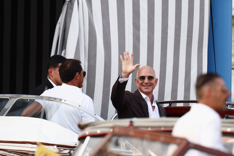 "Yüzyılın düğünü" başladı: Yıldızlar Jeff Bezos- Lauren Sanchez'in gala yemeğine gitti - Resim: 2