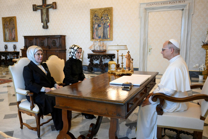 Emine Erdoğan, Vatikan'da Papa ile görüştü - Resim : 3