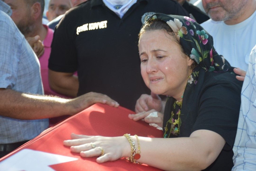 Orman işçisi Ragıp Şahin toprağa verildi - Resim: 3