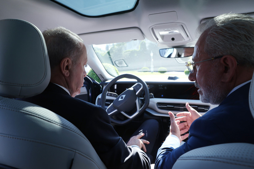 Erdoğan, TOGG’un yeni modelini test etti - Resim : 1