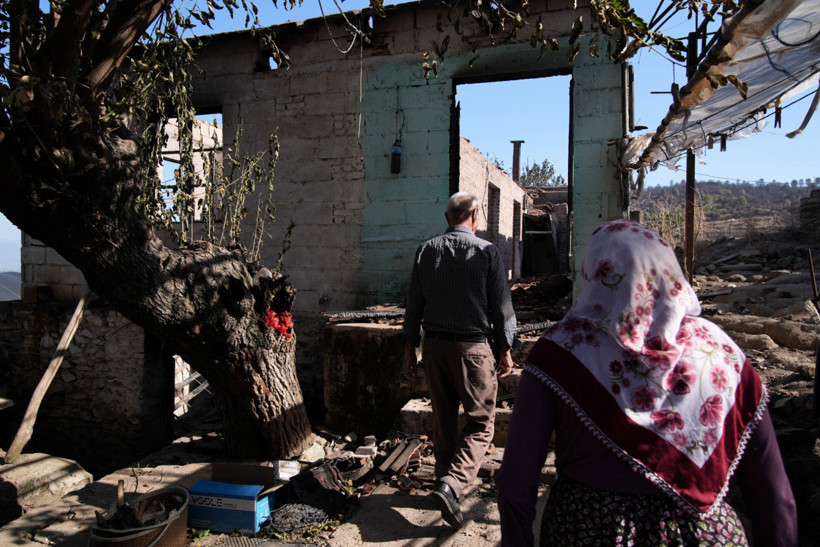 Ödemiş’te yürek burkan manzara - Resim : 10