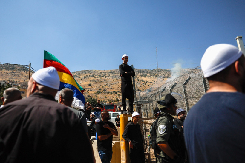 Suriye sınırında kaos: İsrail Dürzilere göz yaşartıcı gaz sıktı - Resim : 2