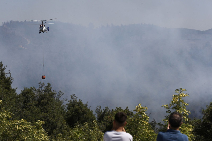 Bir zamanlar yemyeşildi: Bursa'da yanan bölge havadan görüntülendi - Resim: 21
