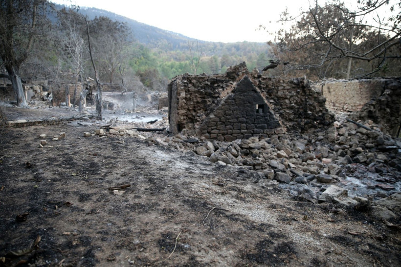 Karabük yangını: Bir köyde 39 ev yandı - Resim: 12