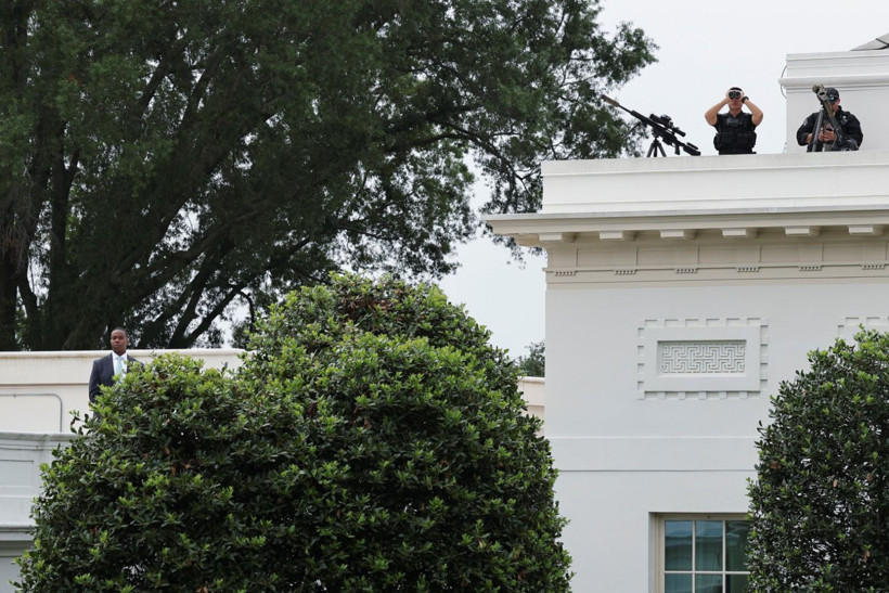 Trump Beyaz Saray çatısına çıktı, gazetecilerin kafası karıştı - Resim: 5