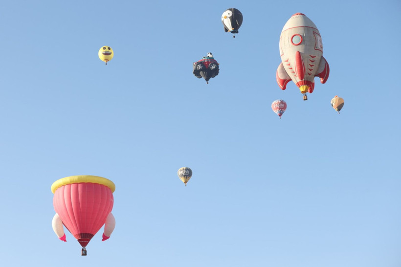 Kapadokya'da figürlü balonlar enfes görüntüler oluşturdu - Resim: 11