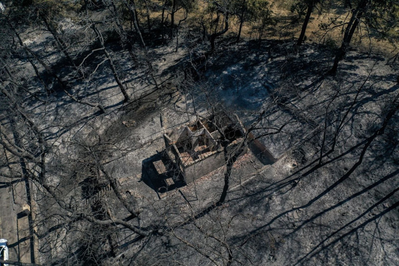 Çanakkale'de evler küle döndü: Yıkım dronla böyle görüntülendi - Resim: 11