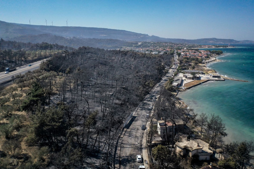Çanakkale'de evler küle döndü: Yıkım dronla böyle görüntülendi - Resim: 12