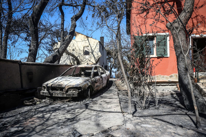 Çanakkale'de evler küle döndü: Yıkım dronla böyle görüntülendi - Resim: 13