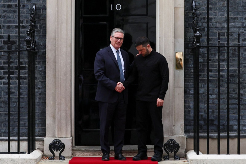 Kritik zirve öncesi İngiltere ziyareti: Bahçede çay içtiler - Resim: 1