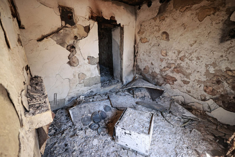 Çok acı görüntüler: Mezarlıklar da kül oldu - Resim: 4